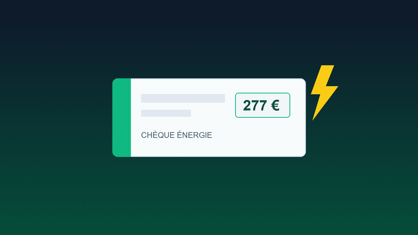 Chèque énergie jusqu'à 277 € : le guichet est encore ouvert, comment le réclamer